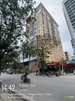 bán gấp căn hộ 3pn 152,4m2 tại artex building 172 ngọc khánh, 15 tỷ vnd