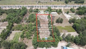 bán lô đất hiếm 2 mặt tiền diện tích hơn 2.000m2 trên đường võ chí công gần vinwonder nam hội an