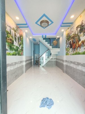 bán nhà riêng 1 trệt 1lầu tại đường mỹ huề 6, xã trung chánh, hóc môn, hồ chí minh, 2,65 tỷ,