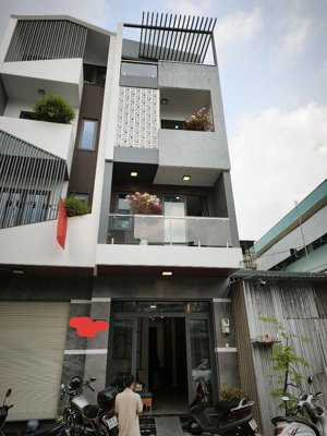 siêu phẩm mặt tiền 8m có lề ô tô ngủ trước cửa, 45m2 4 tầng 3 pn master, đường trần thủ độ, tân phú