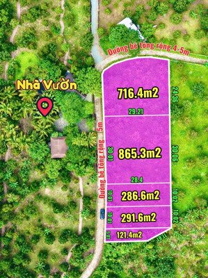 bán 5 lô đất trung tâm xã khánh vĩnh ( sông cầu cũ ) gần tỉnh lộ 2 286m2 ngang 10m 700 triệu