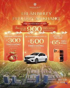 bán liền kề, shophouse hoàng huy new city giá gốc chủ đầu tư không chênh, chỉ từ 7,998 tỷ.