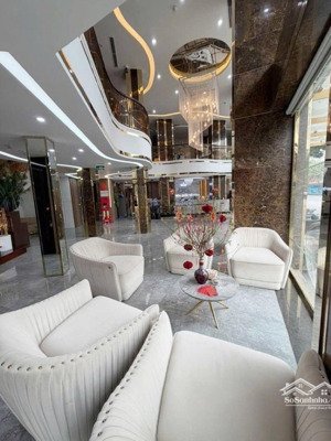 bán toà building mặt phố nguyễn hoàng - 157 m - mt 26m - 8 tầng thông sàn - lô góc - 128 tỷ.