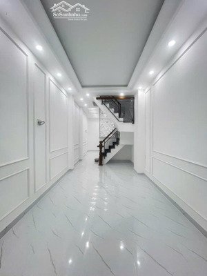 bán nhà 4 tầng mới xây âu dương lân hẻm xe tải tới nhà, sẵn 4pn shr nhỉnh 6 tỷ