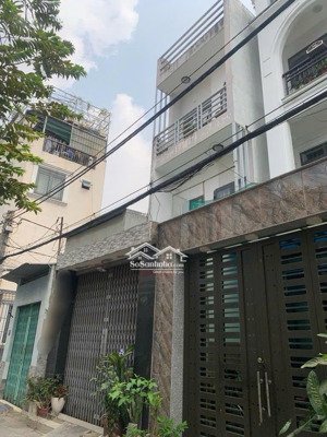 nhà 4 tầng đường đông hưng thuận 41, phường đông hưng thuận, q12, dt 60m2, hẻm ôô thông giá 6,8tỷ