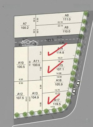 lô góc, trục chính, 119m2 full ontphú cát, chỉ hơn 3 tỷ