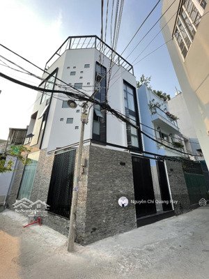 nhà góc phố xây dựng mới hiện đại tâm huyết từ chủ đầu tư-hẻm dương cát lợi cách cầu phú xuân 200m