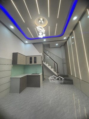 nhà mới đẹp ngay tỉnh lộ 10 - an dương vương - giáp q6 - 2 tầng - dtsd: 44m2, vào ở ngay