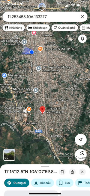 Bán nhà Long Thành Nam Thị Xã Hoà Thành Tây Ninh 15x29m tc 329m2