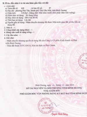 bán đất 120m2 tại đường 85, phú tân, thủ dầu một, bình dương ( cũ ), giá thỏa thuận