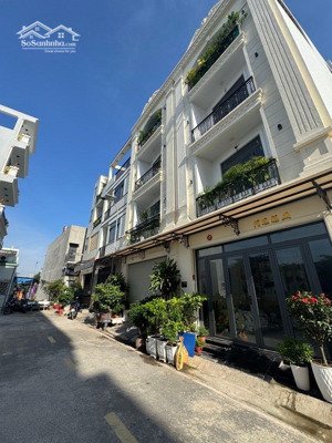 nhà mới 5 tầng đối diện aeon tân phú, đường 7m, 6pn, đầy đủ nội thất, chỉ hơn 6t