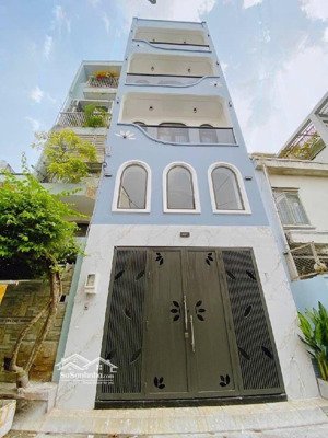 5 tầng btct.tân phú-văn cao.ngang gần 5m dài 17m.hxh 6m thông.sổ vuông a4.cn đủ,thang máy xịn 450kg