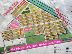 Bán 1 lô Trục Chính 22m bên Trường cấp 1,2,3 gần ngã tư KDC An Thuận cổng chính sân bay Long Thành-0937012728