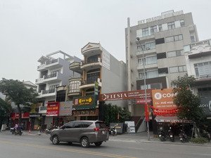 mặt đường lạch tray điểm đẹp hiếm 6 tầng thang máy vỉa hè rộng nở hậu 8m, phong thuỷ đẹp