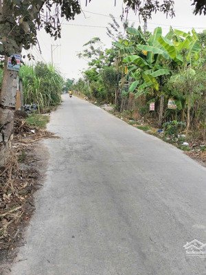 bán 1600m2 đất mặt tiền đường ấp 4 mỹ yên bến lức giáp ranh bình chánh, đường xe tải, thông ql 1a