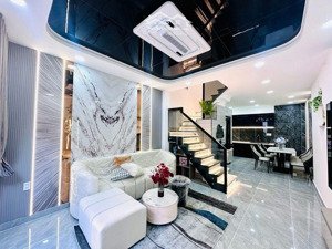 bán nhanh trước tết nhà mới 3 tầng - phan huy ích - hxh - full nội thất