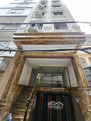 bán nhà 9 tầng dt 80m cầu giấy, xây mới, đường 2 oto tránh gần phố thu nhập dòng 180tr