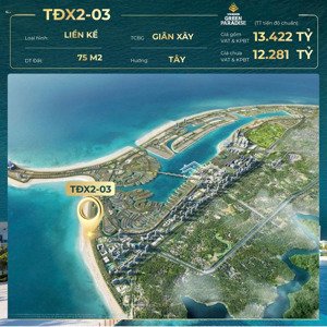 căn liền kề tuyệt chủng chỉ từ 12 tỷ - 3 bước chân ra biển tại vinhomes green paradise cần giờ