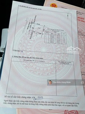 bán đất tại nguyễn thị nhia xã phước hiệp 8,5x13 thổ cư. giá bán 1 tỷ 250 triệu có thương lượng.