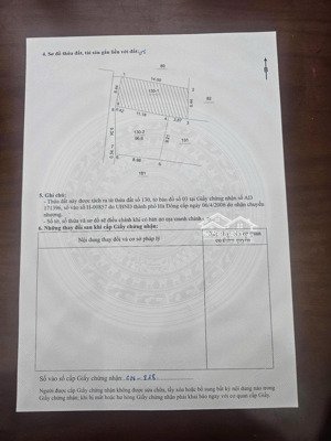 bán đất 97m2, mt 9,3m. gia 12,8 tỷ tại lê trọng tấn, p dương nội, hà đông, hà nội