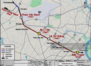 đón đầu tuyến metro số 2 - bán nhà mặt tiền 50m tới metro trường chinh , 5.3mx18m , chỉ 23 tỷ