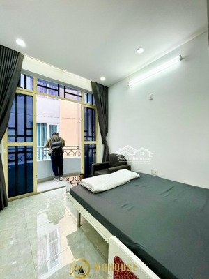 cho thuê căn hộ 1pn ban công quận 1 - full nội thất gần chợ bến thành