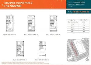 rẻ rẻ rẻ. 7,8 tỷ liền kề 54 m2, vịnh thiên đường 3, vin ocp 3. thô 5 tầng. vị trí vip.