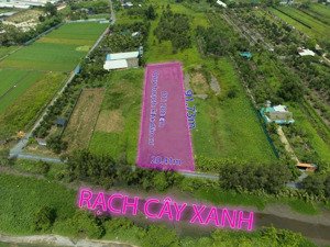 mặt tiền rạch cây xanh 2000m2 (20m x 100m) quy hoạch khu dân cư. cách vành đai 3 khoảng 800m