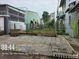 cần tiền nhượng lại lô đất tâm huyết 126m out đất ở tại tt tamky đi quảng trường 1km