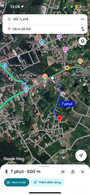 bán đất tại thôn 7 xã ba trại, 1 tỷ, 220m2, giá cực chất, ba vì, hà nội