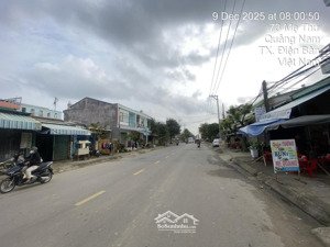 bán lô đất 160 m2; mặt tiền đường mẹ thứ; trung tâm thị trấn vĩnh điện; giá rẻ