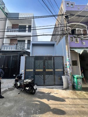 căn nhà hẻm 6m thông đường nguyễn thị tú bình hưng hòa b diện tích: 4 x18m (72m2)