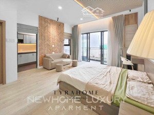 1pn rộng thênh thang | thang máy, balcony, full nội thất từ a-z | khu an ninh nguyễn văn trỗi