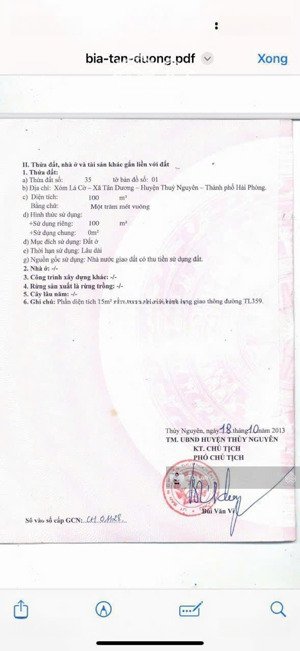 cần bán lô đất mặt đường 359 đức long- tân dương - gái bán chỉ 12 tỷ