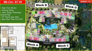 chuyển nhượng căn hộ 2pn tòa b7.06 dự án elysian lò lu