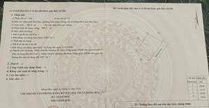 kẹt tiền cần bán gấp miếng đất dài 100m, tách được 19 lô nhỏ