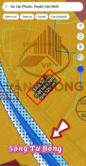 chính chủ bán đất bắc vân phong xã tu bông(mới). với giá chỉ 12tr/m2 thương lượng