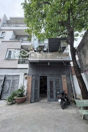 nhà 4 tầng - 96m² ( ngang 4,8m - nở hậu 6m) - hẻm nhựa 6m, ô tô tận cửa - khu vip tân phú