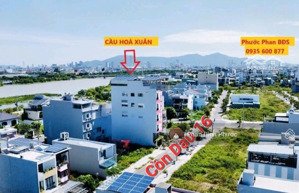 bán lô đất đẹp đường cồn dầu 16 - đông nam - gần cầu hòa xuân, sát sông