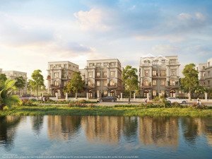 bán biệt thự song lập view sông 228m 4 tầng, phân khu khép kín bảo vệ gác cổng.vin đan phượng