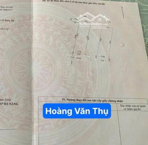 nhà 2 tầng mặt tiền đường hoàng văn thụ , hải châu gần cầu rồng , // nguyễn văn linh