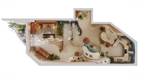 cực rẻ căn hộ 76m2 toà paramount libera nha trang giá chỉ 4,9 tỷ đầy đủ nội thất