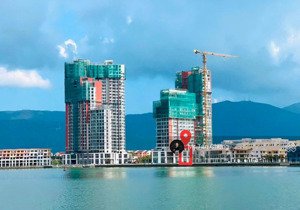 shophouse khối đế mặt sông - mặt tiền 5,25m - diện tích 127m2 - giá 15,66 tỷ