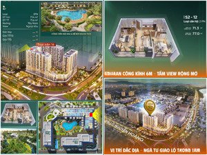 căn hộ 2pn 72m2 tầng 10 tại the sentosa vinhomes (hiếm)