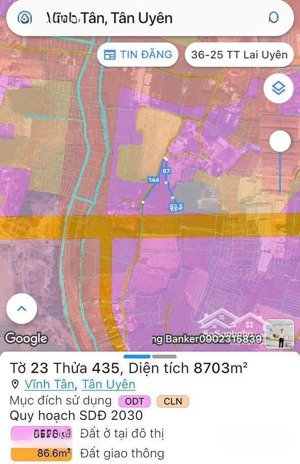 chính chủ bán 7971m2 đất sẵn sổ duy nhất mặt tiền vành đai 4 - tân uyên - bình dương
