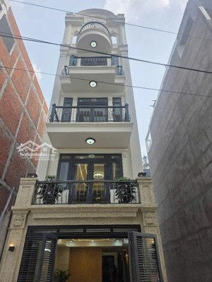 bình tân - nhà mới (4x18m) 5pn - thang máy 450kg - đường 8m - tây lân - chỉ : 7.6 tỷ (tl) shr