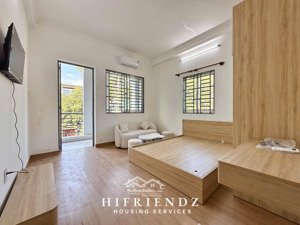 căn hộ 45m2 có ban công thoáng ngay mặt tiền hồng bàng cách đại học y dược quận 5 chỉ 300m đi bộ