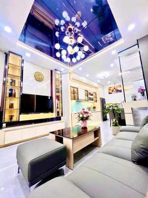 hẻm 5m, khu phân lô, nhà 4 tầng btct, ngang 4m, phan huy ích, tân bình, chỉ 6.x tỷ