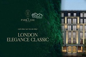 căn ngoại giao vip đẹp nhất dự án lô khe view công viên, tiềm năng tăng giá cao