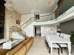 cho thuê căn hộ duplex mỹ khánh, dt 195m thiết kế 2 tầng 4 pn, full nt, giá thuê 36 triệu/ tháng